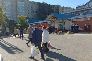 Падение СУ-34 в Ейске &copy;&nbsp;Фото Яры Гуляевой, Юга.ру