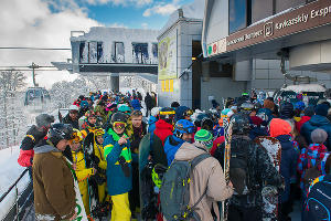 Горнолыжный курорт "Роза Хутор" в Красной Поляне &copy;&nbsp;Фото Никиты Быкова, Юга.ру