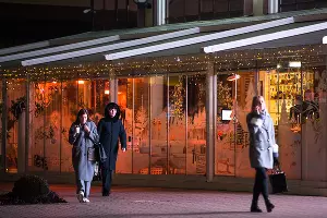 Новогодняя ярмарка в торговом квартале «Центр города» в Краснодаре &copy;&nbsp;Фото Елены Синеок, Юга.ру