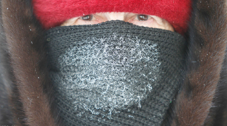 Аномальные морозы в Ставрополе &copy;&nbsp;Эдуард Корниенко, ЮГА.ру