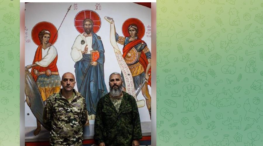 Захар Прилепин и Андрей Иванчук &copy;&nbsp;Скриншот телеграм-канала t.me/zakharprilepin