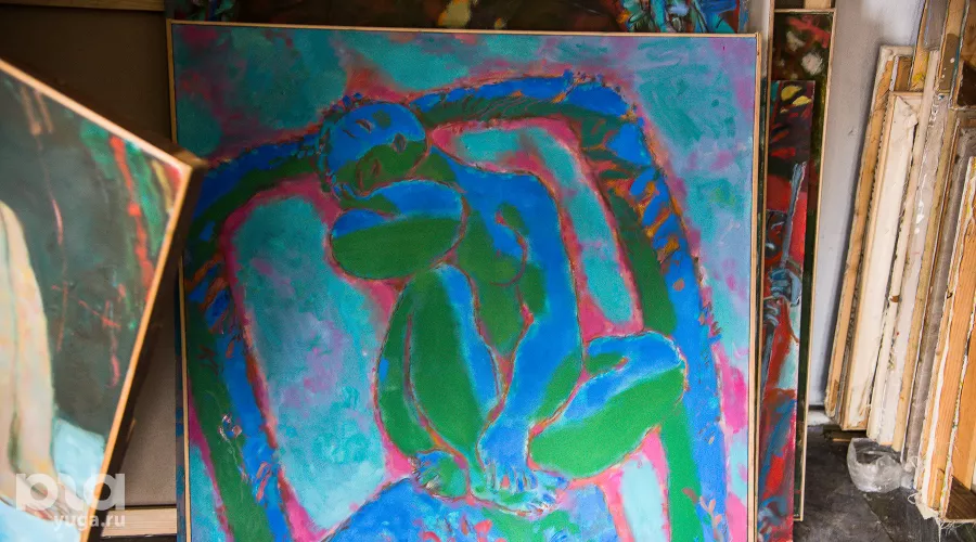 Картина Алексея Паршкова &copy;&nbsp;Фото Елены Синеок, Юга.ру