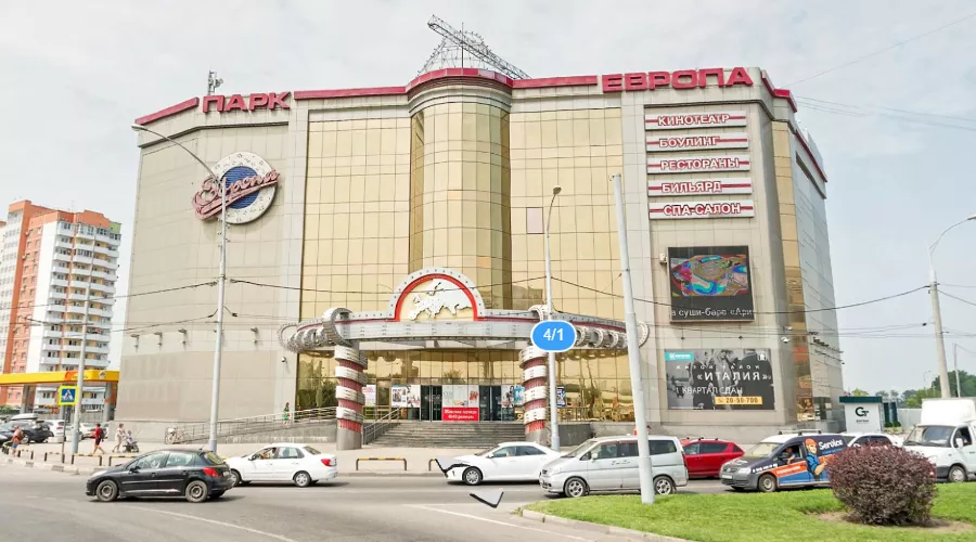 «Парк Европа» &copy;&nbsp;Скриншот страницы &laquo;Яндекс.Карт&raquo;, yandex.ru/maps