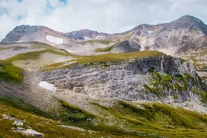 Лагонакское нагорье и Фишт-Оштенский горный массив &copy;&nbsp;Фото Елены Синеок, Юга.ру
