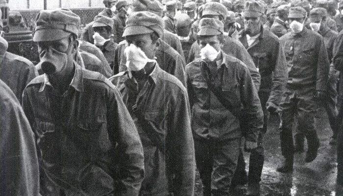 Ликвидаторы аварии на ЧАЭС &copy;&nbsp;Фото с сайта chernobylguide.com