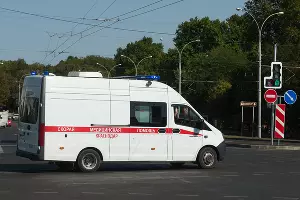 Скорая помощь &copy;&nbsp;Фото Елены Синеок, Юга.ру