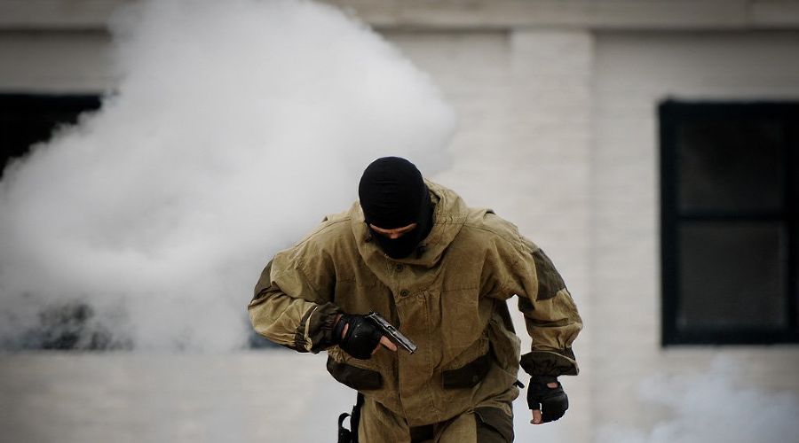 Учения ФСИН в Усть-Лабинском районе © Елена Синеок. ЮГА.ру