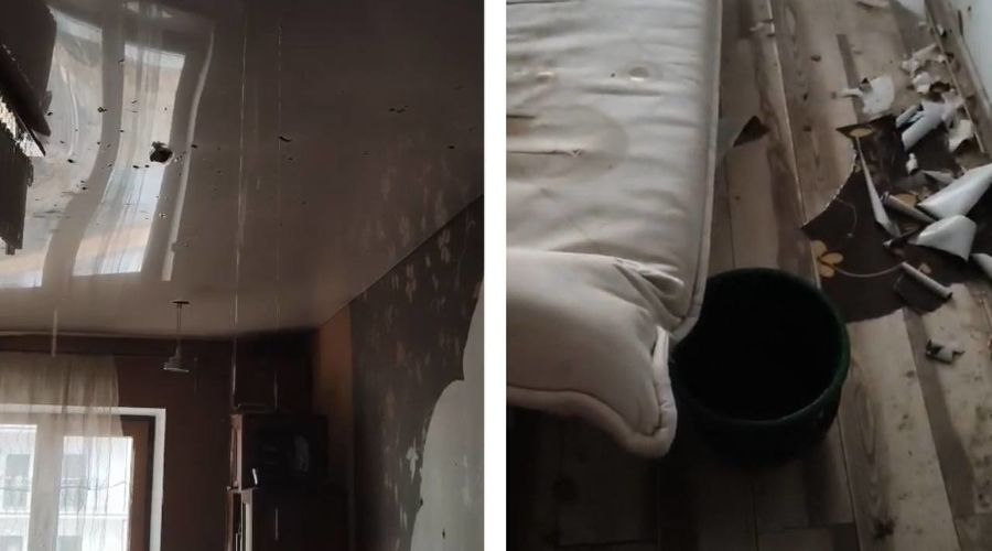  © Коллаж из скриншотов видео из телеграм-канала «ЧП Новороссийск — Россия»