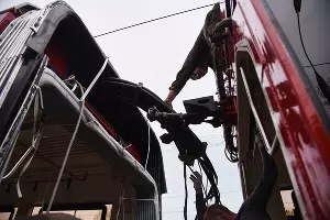 Новый трехсекционный трамвай "Витязь"  &copy;&nbsp;Елена Синеок, ЮГА.ру