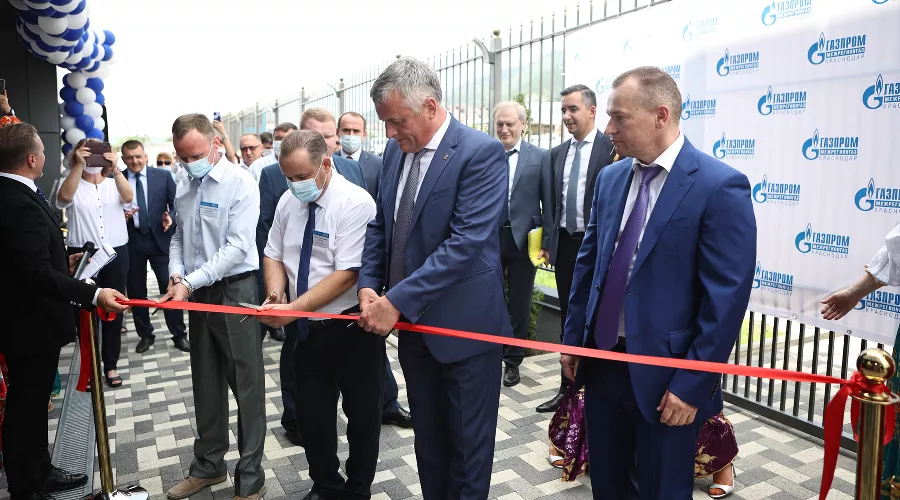 Открытие клиентского центра в Геленджике &copy;&nbsp;Фото пресс-службы &laquo;Газпром межрегионгаз&raquo;