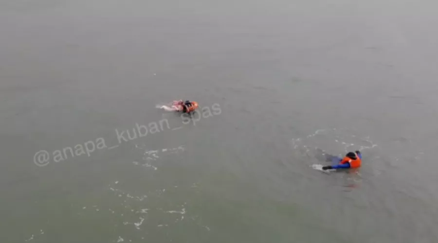  &copy;&nbsp;Кадр видео из телеграм-канала анапского отделения &laquo;Кубань-СПАС&raquo;, t.me/anapa_kuban_spas
