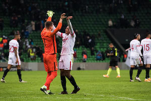 Матч «Краснодар» — «Севилья», Краснодар, 25 ноября 2020 года &copy;&nbsp;Фото Елены Синеок, Юга.ру