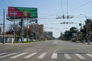Краснодар, перекресток улиц Северной и Тургенева &copy;&nbsp;Фото Евгения Мельченко, Юга.ру