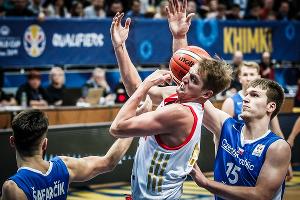 Матч квалификации Кубка мира Россия — Чехия, 3 декабря 2018. Владимир Ивлев © Фото с сайта www.fiba.basketball