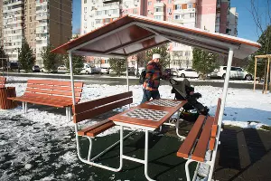 Новая аллея в Юбилейном микрорайоне Краснодара &copy;&nbsp;Фото Елены Синеок, Юга.ру