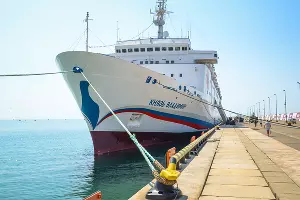 Теплоход «Князь Владимир» &copy;&nbsp;Фото Виктора Клюшкина, Юга.ру