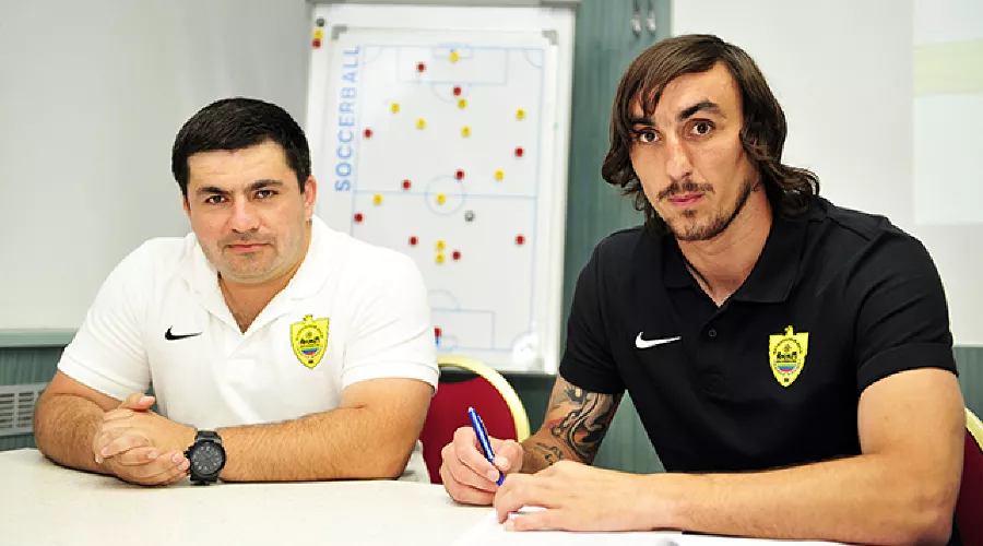 Алан Багаев &copy;&nbsp;Фото с официального сайта ФК &laquo;Анжи&raquo;, fc-anji.ru