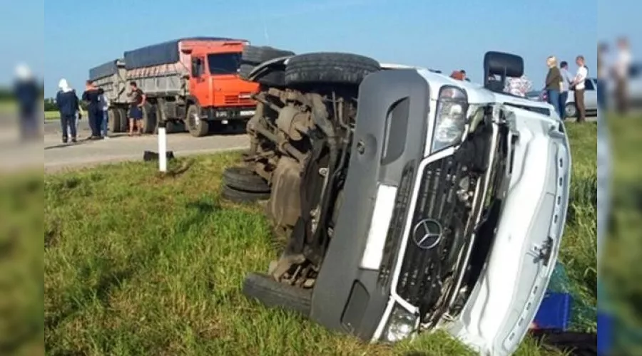 ДТП в Кавказском районе &copy;&nbsp;Фото пресс-службы ГУ МВД России по Краснодарскому краю
