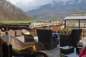 Ресторан &laquo;Яблоки печем&raquo; в Красной Поляне &copy;&nbsp;Фото Марины Солошко, Юга.ру