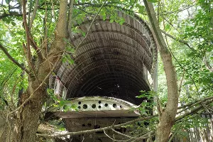 Обломки самолета Ан-10 в Краснодаре &copy;&nbsp;Фото Иолины Грибковой, Юга.ру