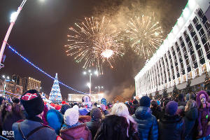 В Краснодаре встретили Новый год © Фото Алёны Живцовой, Юга.ру