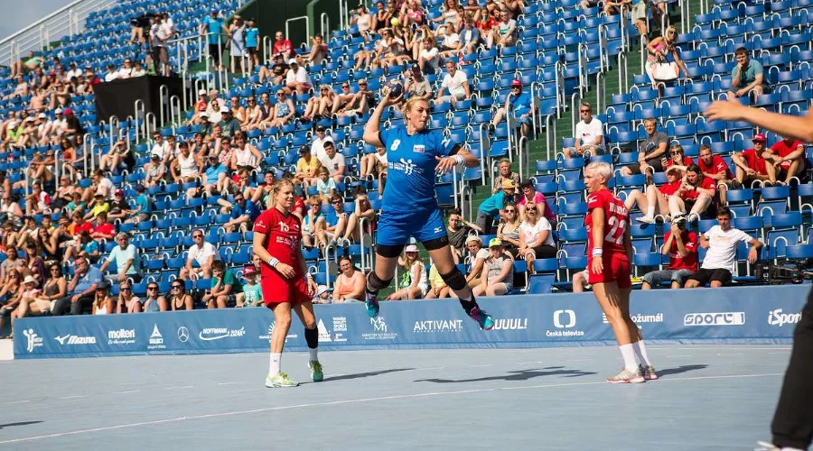 Сборная мира по гандболу. Анна Сень &copy;&nbsp;Фото пресс-службы Чешской федерации гандбола