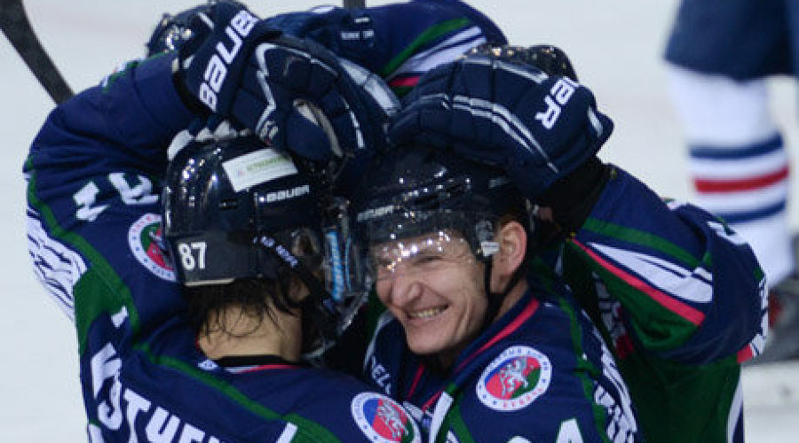 ХК "Кубань" разгромил тольяттинскую "Ладу" в 1/8 ВХЛ в Краснодаре © Михаил Ступин, ЮГА.ру