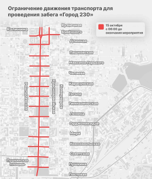 Схема забега