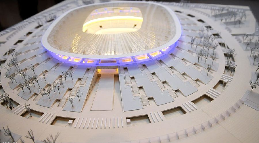 Проект стадиона ЧМ-2018 по футболу © Елена Синеок. ЮГА.ру