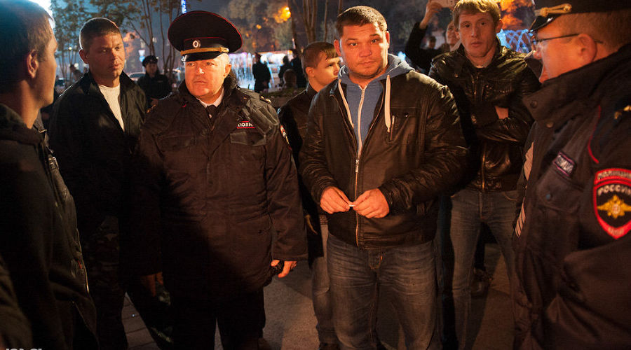 "День гнева" в Краснодаре &copy;&nbsp;Михаил Ступин, ЮГА.ру