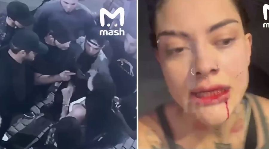  © Коллаж из скриншотов видео из телеграм-канала «Mash»