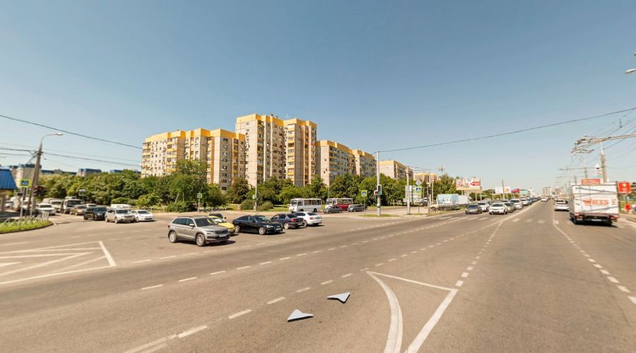 Пересечение улиц Дзержинского и Кореновской в Краснодаре © Скриншот страницы сервиса «Яндекс.Карты», yandex.ru/maps