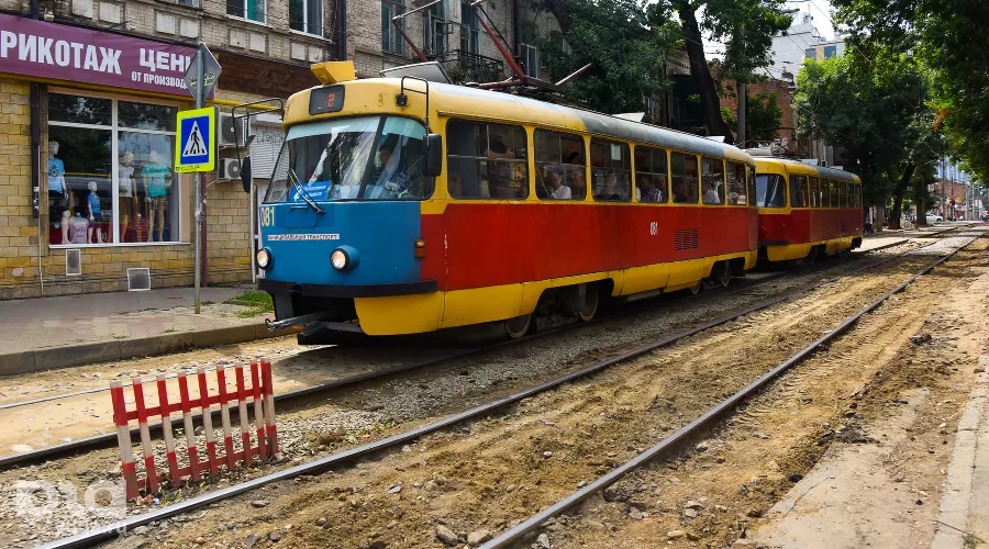 Ремонт дороги &copy;&nbsp;Фото Елены Синеок, Юга.ру