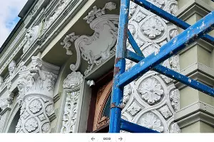 Фасад «дома генерала Вишневецкого» в Краснодаре &copy;&nbsp;Скриншот публикации на сайте администрации Краснодарского края, Admkrai.krasnodar.ru