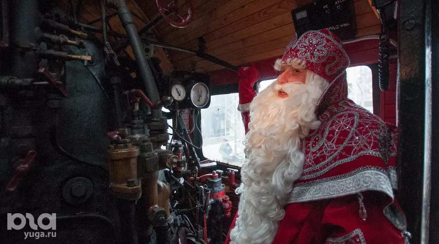 Дед Мороз из Великого Устюга посетил Ингушетию &copy;&nbsp;Фото Елены Синеок, Юга.ру