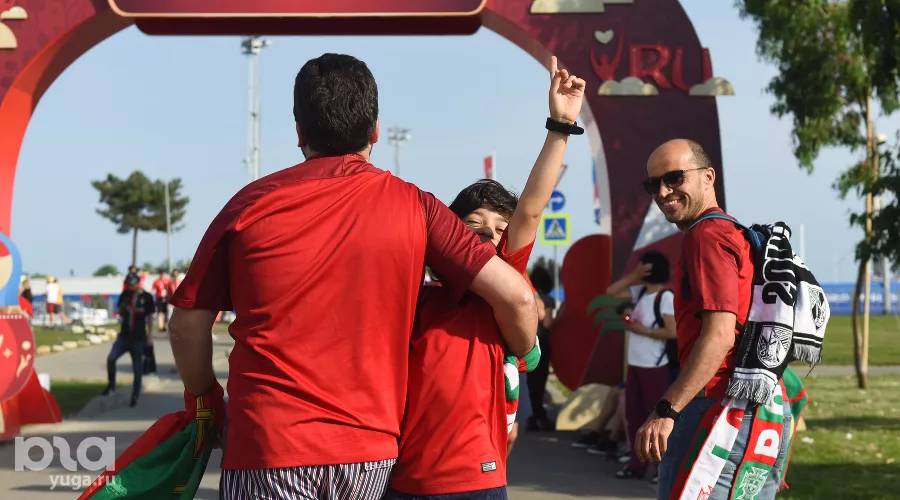 Фанаты на чемпионате мира по футболу в Сочи &copy;&nbsp;Фото Елены Синеок, Юга.ру