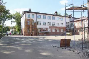 Фасад гимназии №69 &copy;&nbsp;Фото пресс-службы администрации Краснодара