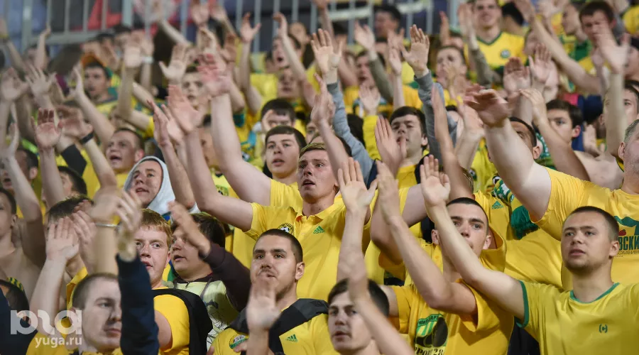 ФК "Кубань" обыграл московское "Динамо" в Краснодаре &copy;&nbsp;Елена Синеок, ЮГА.ру