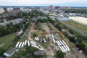 Кладбище школьных автобусов в Краснодаре © Фото из инстаграма «Туподар Краснодар», instagram.com/typodar