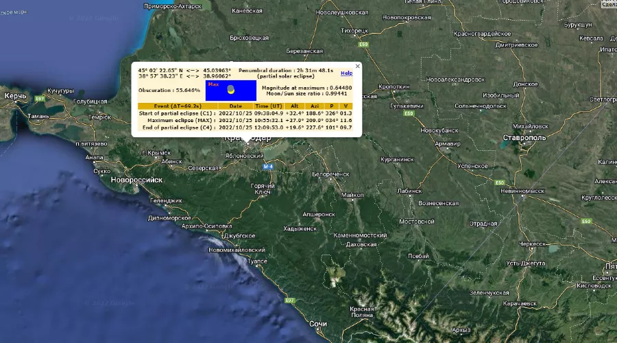  &copy;&nbsp;Скриншот интерактивной карты Ксавье Жубера, xjubier.free