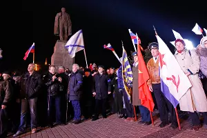 Крым проголосовал за воссоединение с Россией &copy;&nbsp;Влад Александров, ЮГА.ру