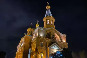 Пасхальная служба-2020 в Храме Рождества Христова в Краснодаре &copy;&nbsp;Фото Валерии Дульской, Юга.ру