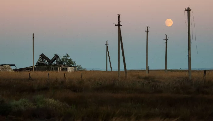 Поселок Чушка &copy;&nbsp;Фото Елены Синеок, Юга.ру