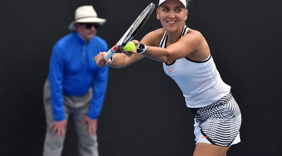 Елена Веснина &copy;&nbsp;Фото с официального сайта Открытого чемпионата Австралии, ausopen.com/