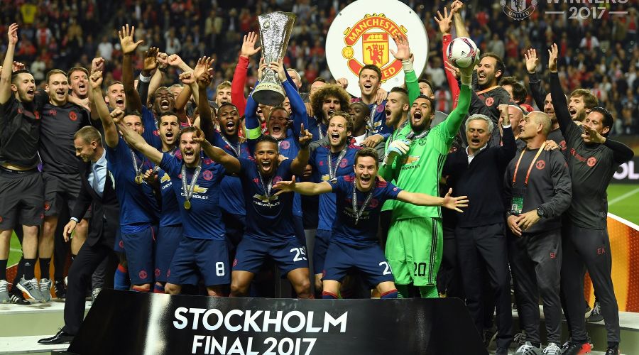 «Манчестер Юнайтед» стал победителем Лиги Европы © Фото из аккаунта «Манчестер Юнайтед» в Twitter, twitter.com/ManUtd