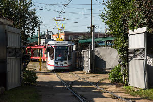 Презентация нового трамвая в Краснодаре © Фото Елены Синеок, Юга.ру