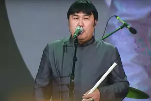 Радик Тюлюш &copy;&nbsp;Скриншот видео с youtube-канала Spirit of Tengri