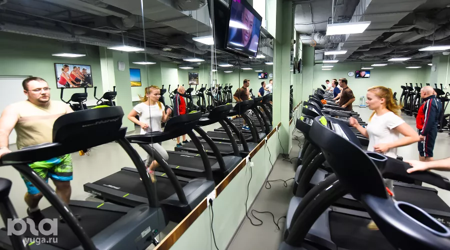 Головной офис компании «Магнит». Спортзал &copy;&nbsp;Фото Елены Синеок, Юга.ру