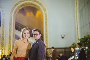 Соучредитель фестиваля Ксения Тараканова и Борис Зарьков &copy;&nbsp;Фото предоставлено организаторами гастрономического фестиваля IKRA