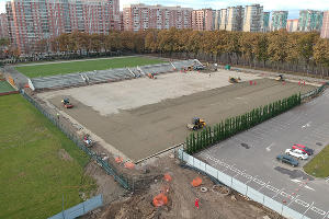 Cтройка нового стадиона ФК «Краснодар» &copy;&nbsp;Фото Евгения Таранжина